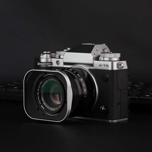 Haoge LH-X35S Bayonet Square Metal Lens Hood For Fujifilm Fujinon XF 35mm f2 R