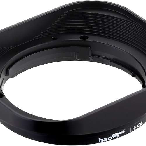 Haoge LH-X35 Bayonet Square Metal Lens Hood For Fujifilm Fujinon XF 35mm f2 R ...