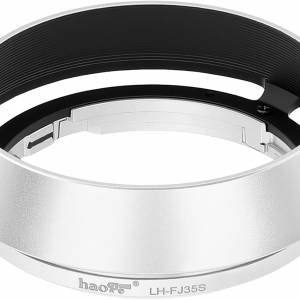 Haoge LH-FJ35S Bayonet Round Metal Lens Hood shade For Fujifilm (金屬遮光罩)