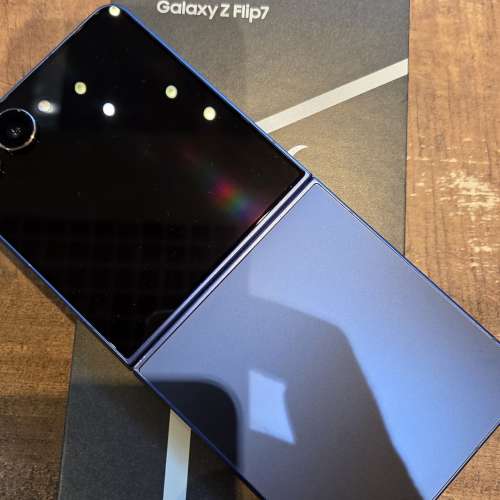 Samsung Z Flip 7 藍色 5G 12+256GB 香港行貨 全新一樣 全套有盒