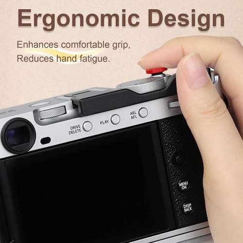 Haoge Metal Hot Shoe Thumb Up Rest Grip For FUJIFILM X-E5 -  THB-XE5-B (專用黑...