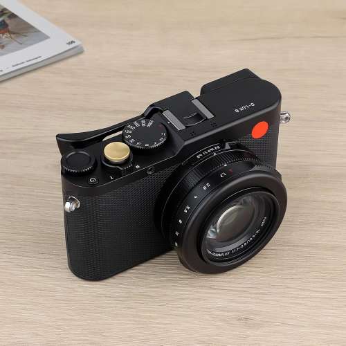 Haoge Metal Hot Shoe Thumb Up Rest Grip For Leica D-LUX 8 - THB-D8B (專用黑色...