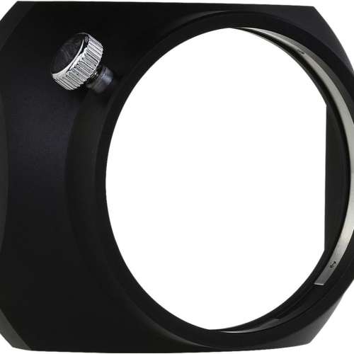 Haoge Black Metal Lens Hood For Olympus M.ZUIKO Digital 12mm f/2 LH-M47B  (金...