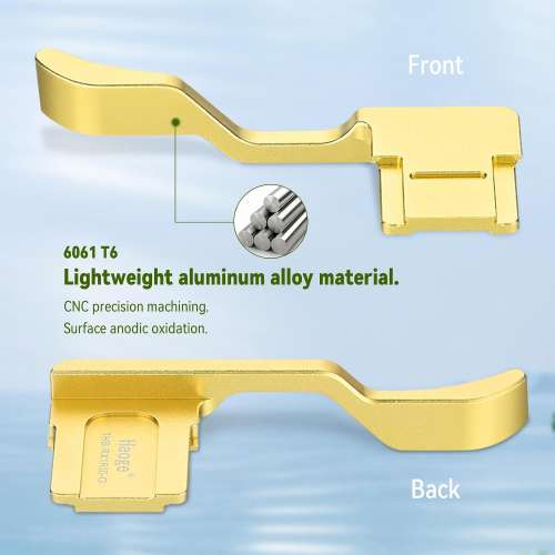 Haoge THB-RX1RIII-G Thumb Handle for Sony RX1R III Camera Accessories Gold