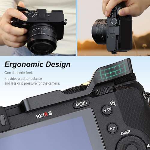 Haoge THB-RX1RIII-B Thumb Handle For Sony RX1R III Camera Accessories Black (...