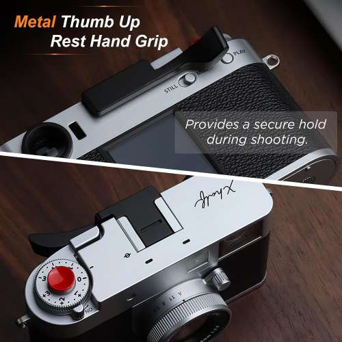 Haoge THB-XHALF-B Thumb Handle For Fujifilm X half Camera Accessories Black (黑...