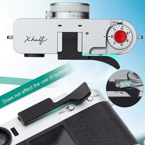 Haoge THB-XHALF-B Thumb Handle For Fujifilm X half Camera Accessories Black (黑...