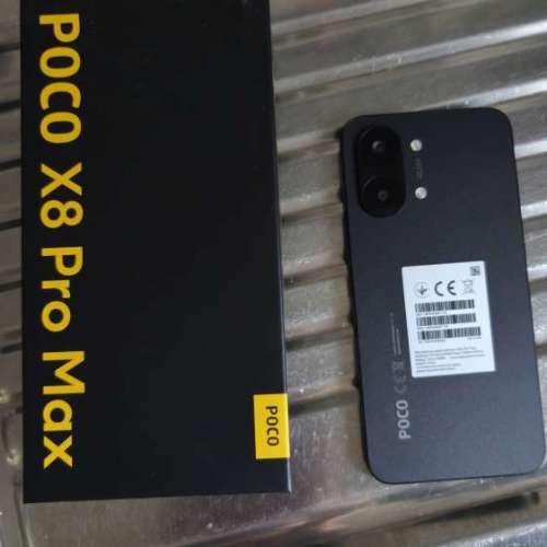 Poco X8 Pro Max 黑色 12+256