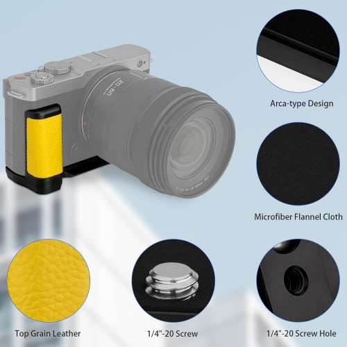 HAOGE HG-S9-Y Hand Grip Bracket Holder For PANASONIC LUMIX S9