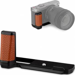 HAOGE HG-S9-G Hand Grip Bracket Holder For PANASONIC LUMIX S9 (啡色快拆手柄)