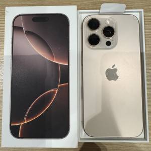 99新iPhone 16pro 256gb,港行雙卡金色鈦金屬，完美冇花，冇修冇拆，電池健康度90，...