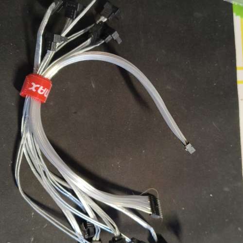 7條SATA 資料傳輸線+USB3.0加長線