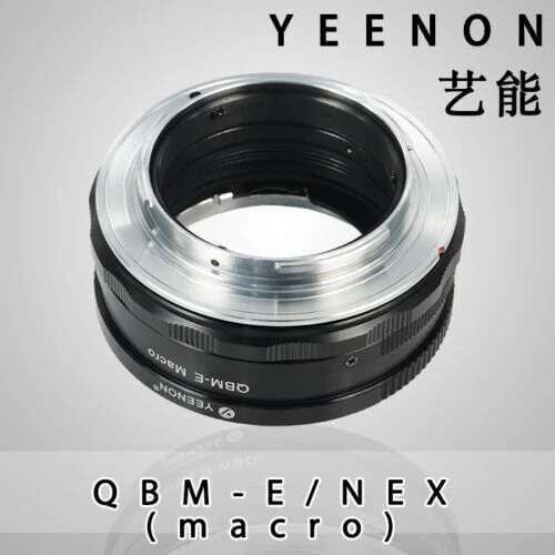 YEENON Rollei QBM lens to SONY E-MOUNT body QBM-NEX Helicoid Adapter