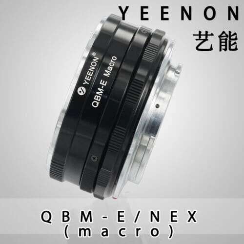 YEENON Rollei QBM lens to SONY E-MOUNT body QBM-NEX Helicoid Adapter