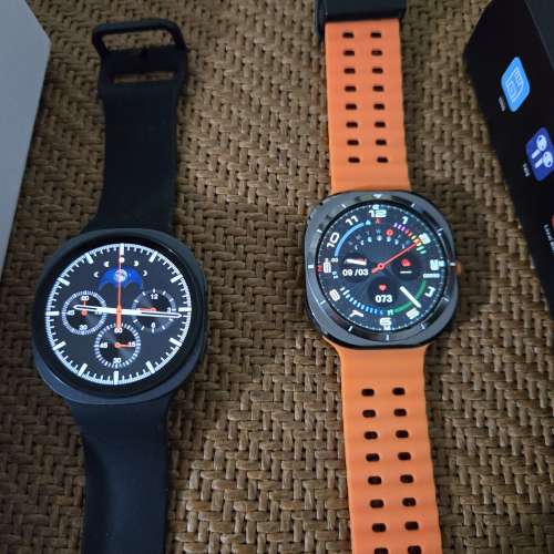DT Watch Ultra 智能手錶連充電線 + smart watch 8智能藍牙手錶兩隻