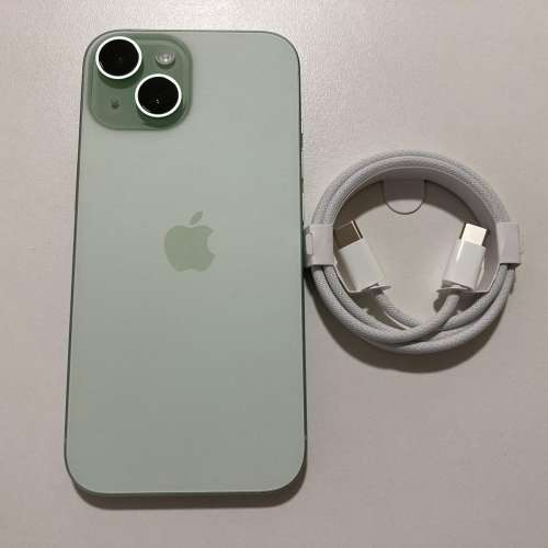 全原裝不議價電池99% iPhone 15 plus 128gb eSim + 實體sim what app 6497 6645