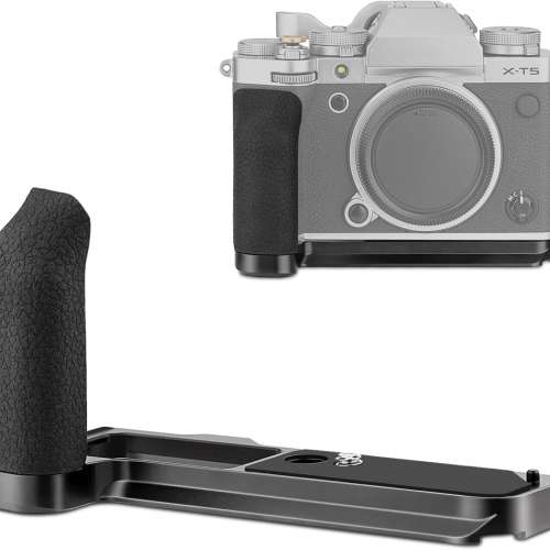 HAOGE MHG-XT5B Hand Grip Bracket Holder For Fujifilm X-T5 (黑色快拆手柄)
