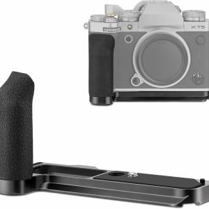 HAOGE MHG-XT5B Hand Grip Bracket Holder For Fujifilm X-T5 (黑色快拆手柄)