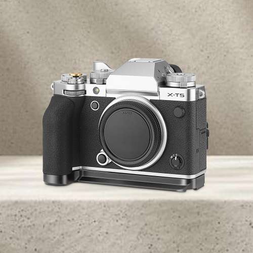 HAOGE MHG-XT5B Hand Grip Bracket Holder For Fujifilm X-T5 (黑色快拆手柄)