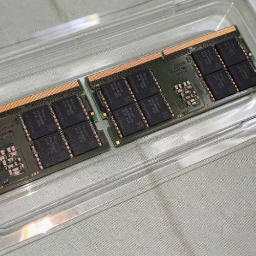 有單 非常新淨 香港行貨 Kingston 32GB DDR5 4800MT/s 筆記本內存 記憶體 Notebook...
