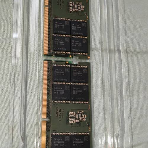 有單 非常新淨 香港行貨 Kingston 32GB DDR5 4800MT/s 筆記本內存 記憶體 Notebook...