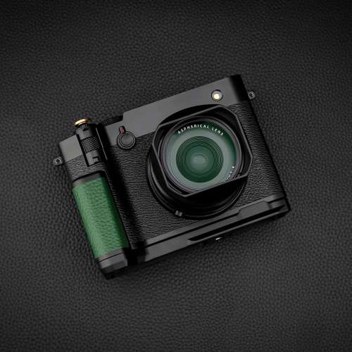 HAOGE HG-GFXRF-G Hand Grip Bracket Holder For Fujifilm GFX100RF (綠色快拆手柄)