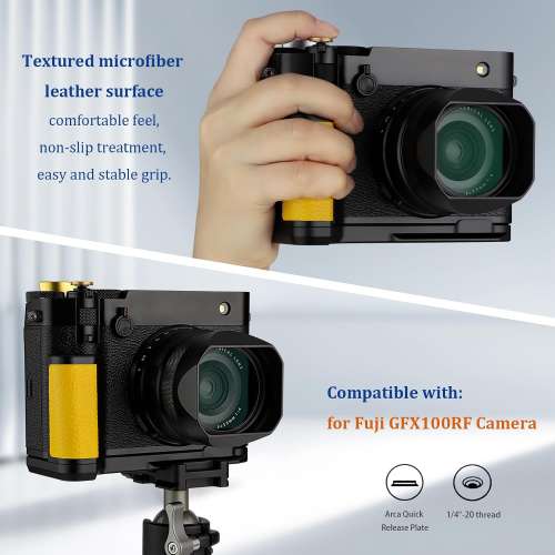 HAOGE HG-GFXRF-Y Hand Grip Bracket Holder For Fujifilm GFX100RF