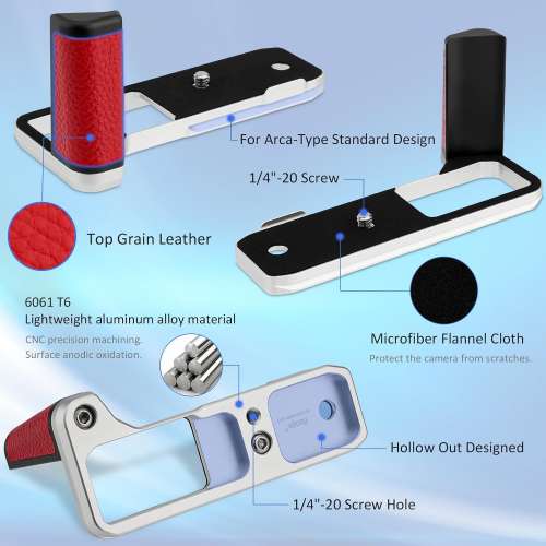 HAOGE HG-GFXRF-S-R Hand Grip Bracket Holder For Fujifilm GFX100RF