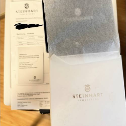 Steinhart Ocean One 39mm黑色潛水錶