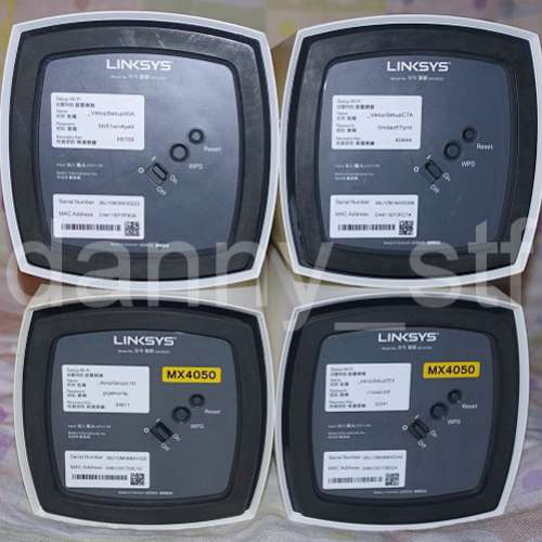 4個港行 Linksys Velop MX4050 Whole Home Intelligent Mesh 三頻 Wi-Fi 6 AX3000 ...