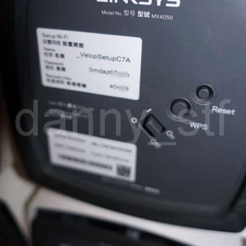 4個港行 Linksys Velop MX4050 Whole Home Intelligent Mesh 三頻 Wi-Fi 6 AX3000 ...