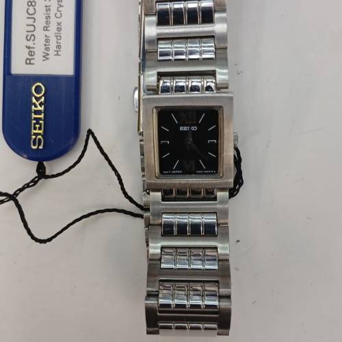 ( 已售出 ) 罕有全新Vintage Seiko 1990 1N00-0K70 Tank Design Lady's Quartz Watch