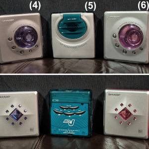Sharp MD walkman,