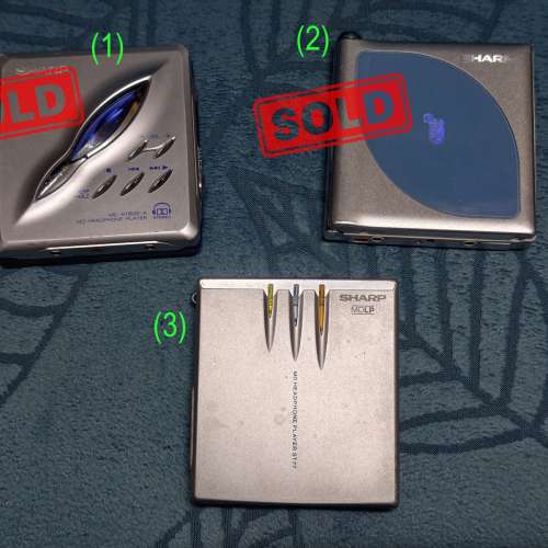 Sharp MD walkman,