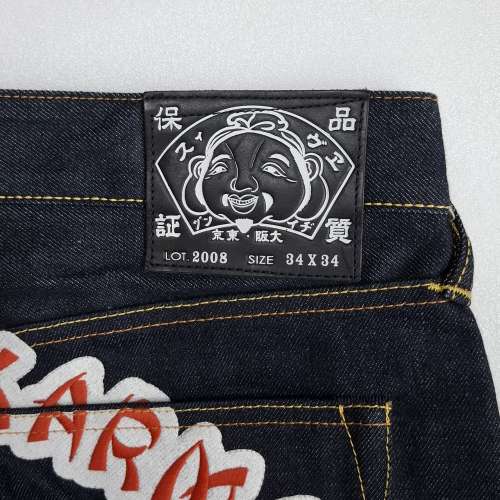 EVISU 牛仔褲 Fight the Karma 34x34