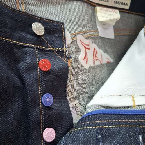 EVISU 牛仔褲 Fight the Karma 34x34