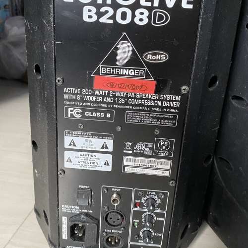 EUROLIVE  B 208D 內置擴音喇叭