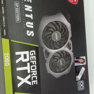 全新 MSI RTX 2060 VENTUS 6G OC