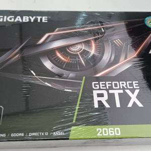 全新 Gigabyte Geforce GTX 2060 D6 6GD