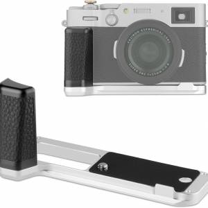 HAOGE HG-XVIS Hand Grip Bracket Holder For Fujifilm X100VI Camera (銀色快拆手柄)