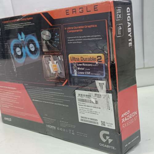 全新 Gigabyte RX 6500 XT EAGLE 4G