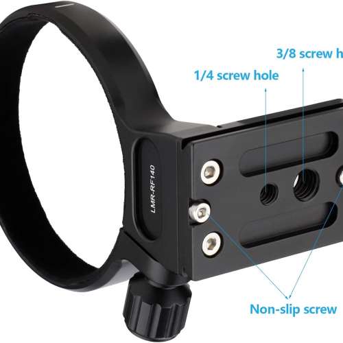 Haoge LMR-RF140 Tripod Mount Ring For Canon RF100-400mm F5.6-8 IS USM Lens 專...