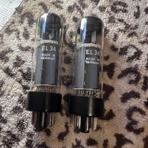 SIEMENS EL34膽一對德國製造