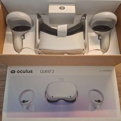 [有教學, 適合VR初體驗] Oculus Quest 2 VR眼鏡連控制器 操作正常 不議價 順豐包郵