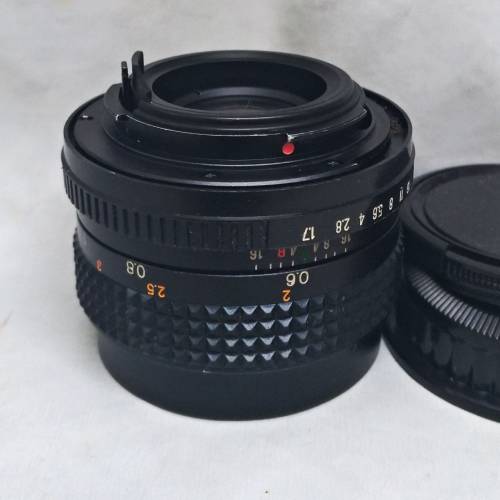 Topcon  AM Topcor  MC  55mm F1.7  PK-mount