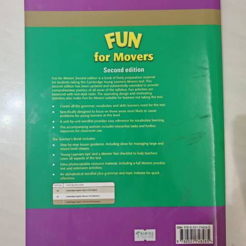 Cambridge MOVER exercise book