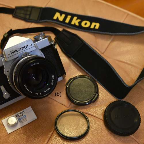 Nikon菲林單反機Nikomat FTN 配50mm 大光圈手動鏡