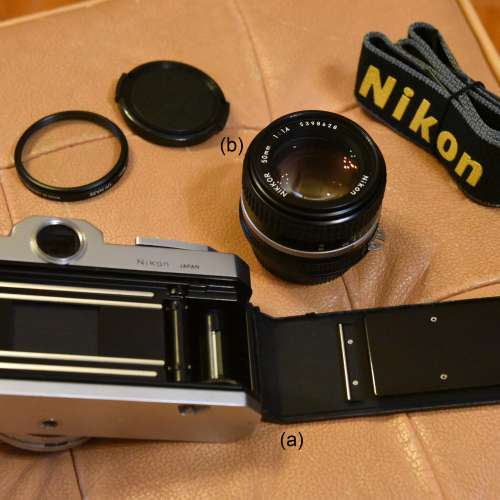 Nikon菲林單反機Nikomat FTN 配50mm 大光圈手動鏡