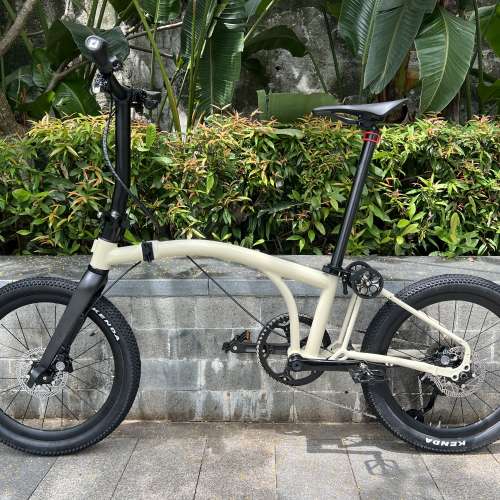 2026 新款 Mint Discover 11速電變 桶軸油剎 20吋碳叉鉻鉬鋼折叠車 ( 三折叠小布 ...