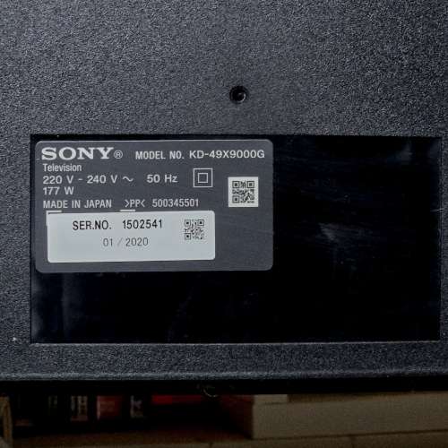 Sony KD-49X9000G LEDTV